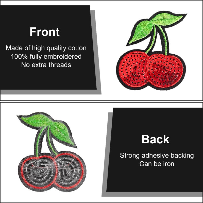 RF-patch 32Pcs Funny Iron on Patches, Embroidered Iron on/Sew on Patch for Clothes, Hats, Jackets, Jeans, Etc - Image 3